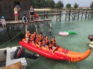 Fasiltas Pulau Seribu di Tidung Lagoon